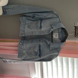Zara cropped jean jacket